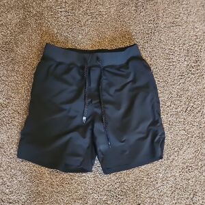 Fabletics Black Lined Athletic Shorts